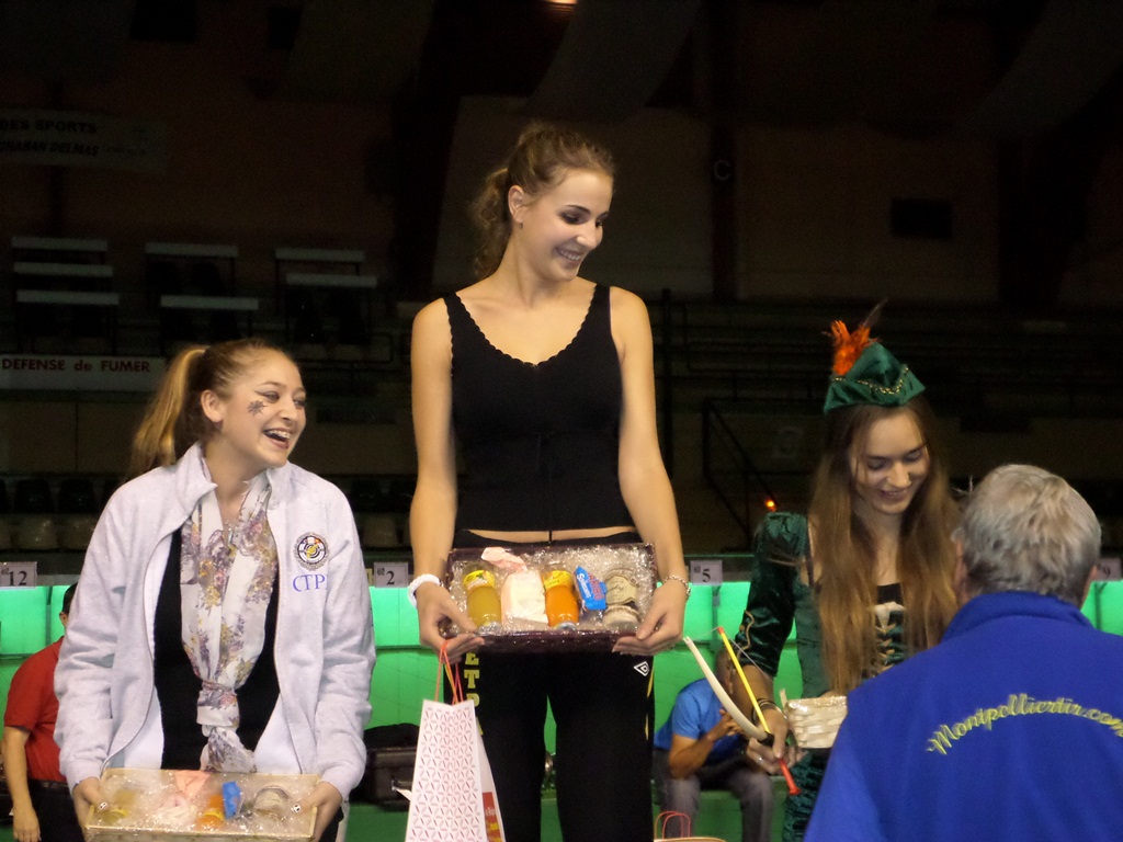 Le Master de Montpellier - Le podium des juniors filles